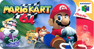 Mario Kart 64 cover art on video game education platform GameClass
