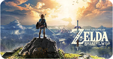The Legend of Zelda Breath of The Wild Cover Art on video game education platform GameClass