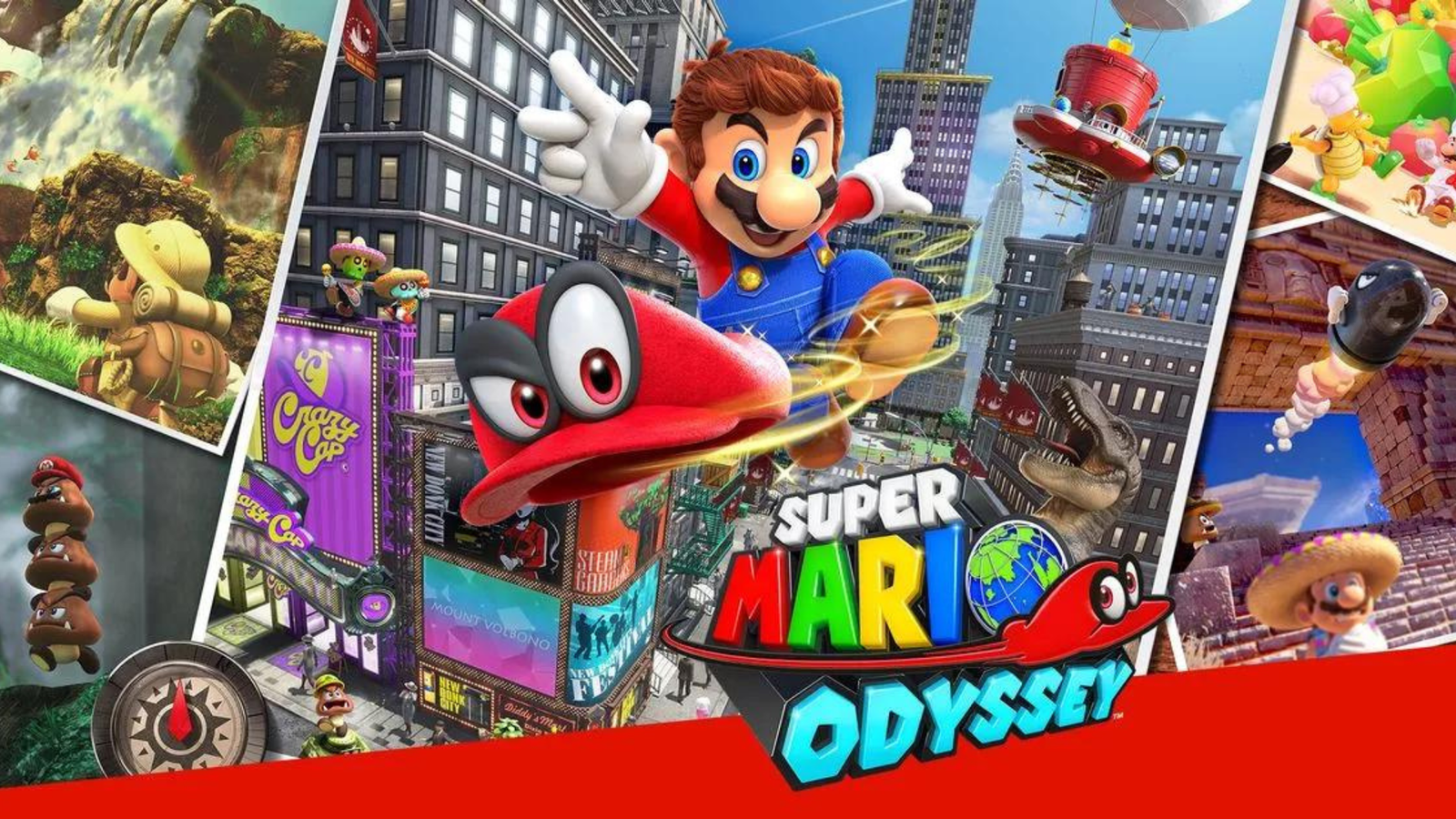 Super Mario Odyssey cover art on video game education platform GameClass