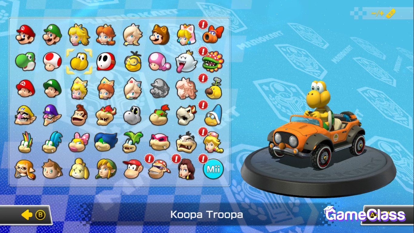 Mario Kart 8 gameplay screenshot on video game education platform GameClass