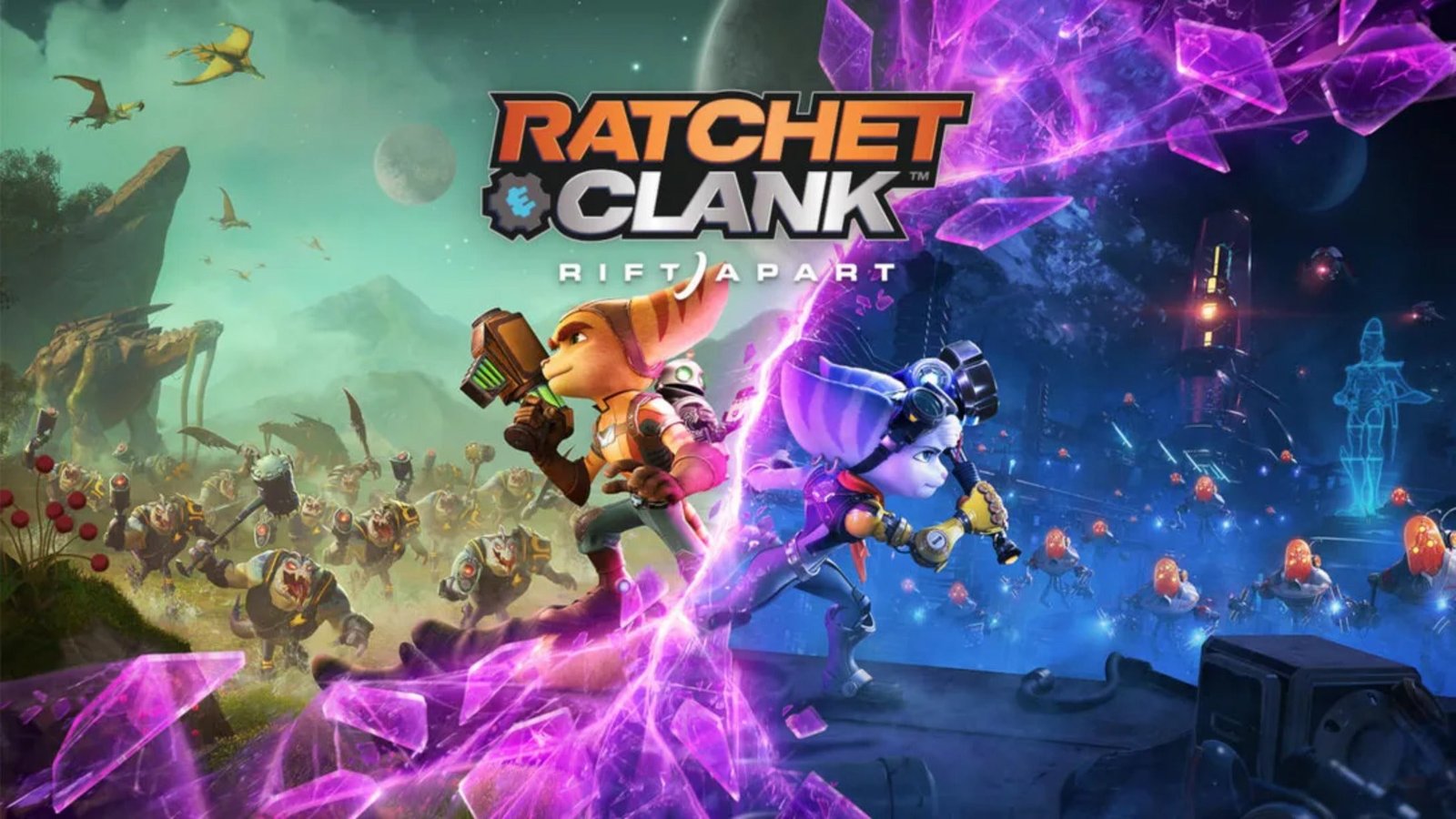 Ratchet & Clank Rift Apart cover art on video game education platform GameClass